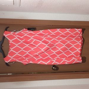 Alyx coral sleeveless dress size 18W